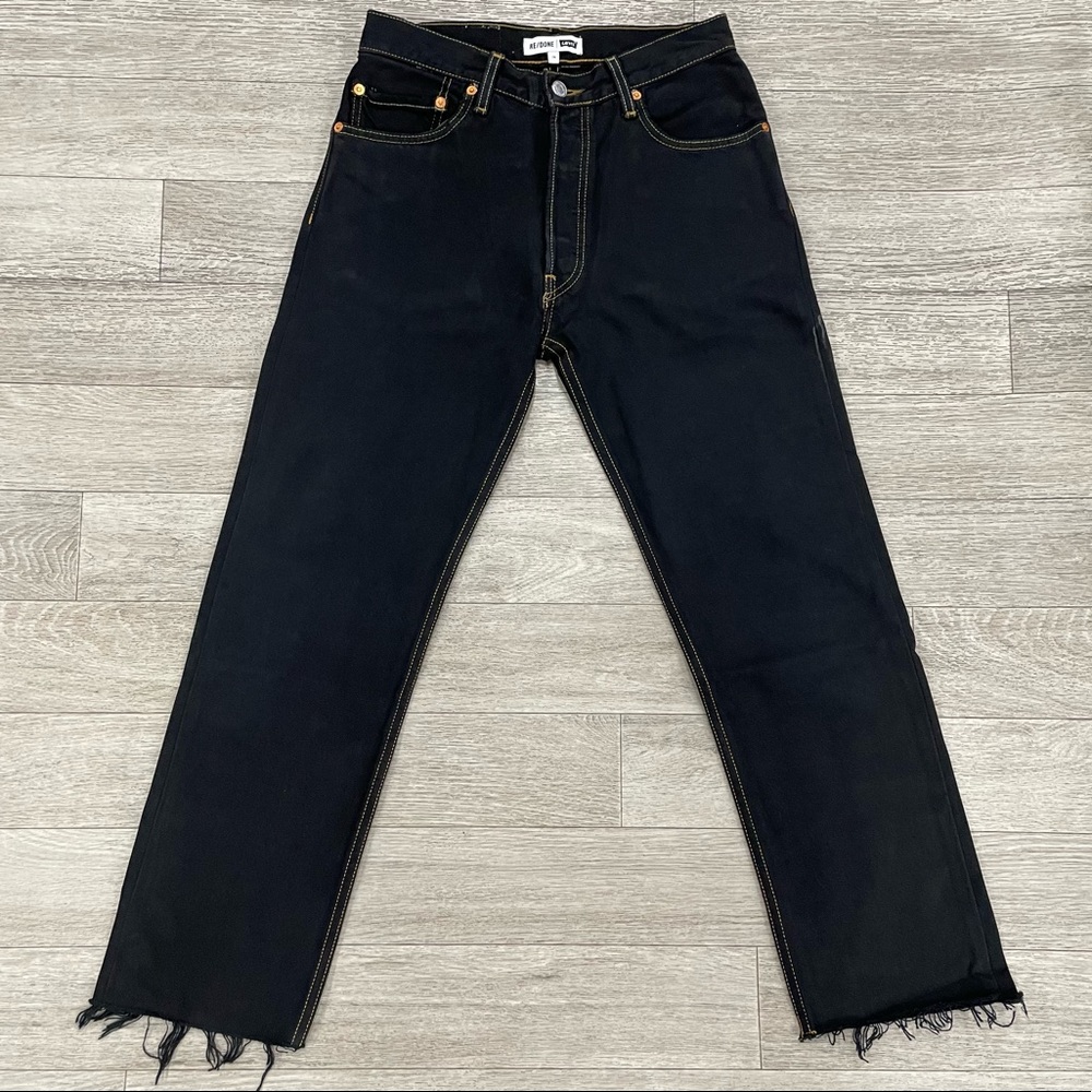 (M70) Levi's Redone Distressed Vintage Denim Pants OOAK* - Size 26